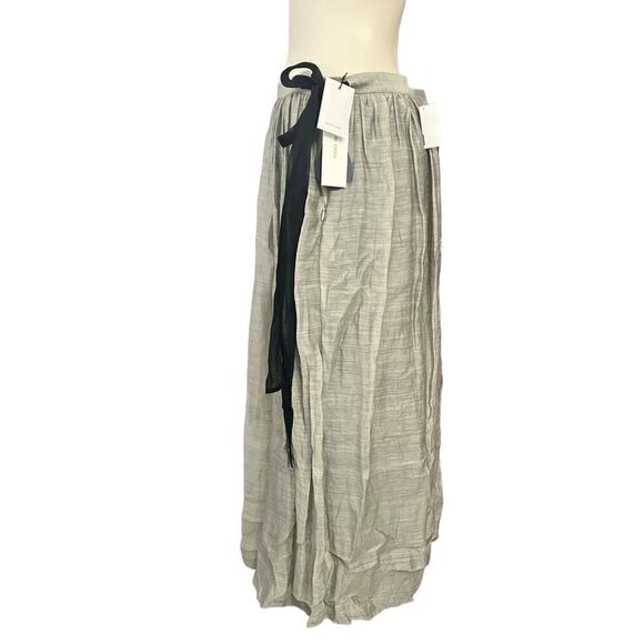 Pas de Calais Womens S/M 2pc Linen Oversized Blouse & Maxi Skirt Set 34/38 new - Picture 4 of 10